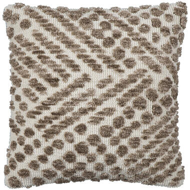 Sierkussen Damian - taupe - 45x45 cm product