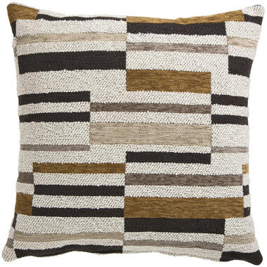 Sierkussen Siem - crème/bruin - 45x45 cm product