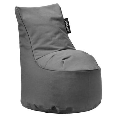 Lebel loungestoel mini - antraciet - 65x52x52 cm - Leen Bakker