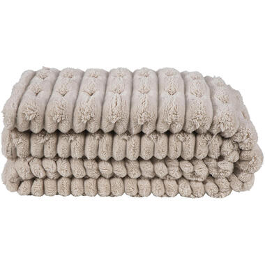 Plaid Jitte - beige - 150x200 cm