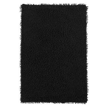 Leen Bakker Badmat Dex - zwart - 60x90 cm