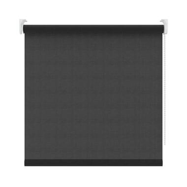 Rolgordijn lichtdoorlatend - zwart - 150x250 cm - Leen Bakker