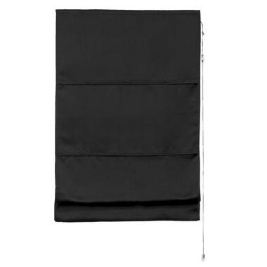 Vouwgordijn verduisterend - zwart - 60x180 cm - Leen Bakker