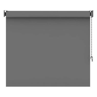 Rolgordijn verduisterend grijs - 90x160 cm - Leen Bakker