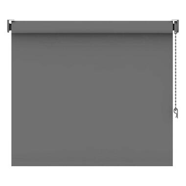 Rolgordijn verduisterend grijs - 150x160 cm - Leen Bakker