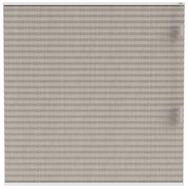 Fenstr plisségordijn Edinburgh enkel 20mm transparant - zand (25313) - Leen Bakker