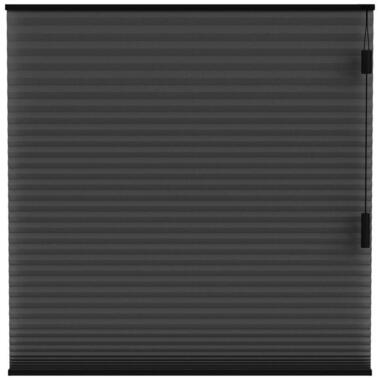 Plisségordijn dubbel 25mm lichtdoorlatend - zwart (15018) product