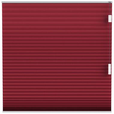 Fenstr plisségordijn Montreal dubbel 25mm lichtdoorlatend - bordeaux rood 65601 product