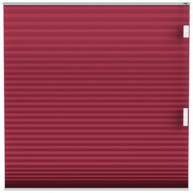 Fenstr plisségordijn Montreal dubbel 25mm verduisterend - bordeaux rood (65602) product