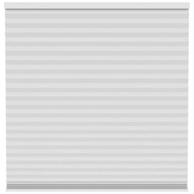 Fenstr plisségordijn Chicago dubbel 45mm lichtdoorlatend - off-white (10717) - Leen Bakker
