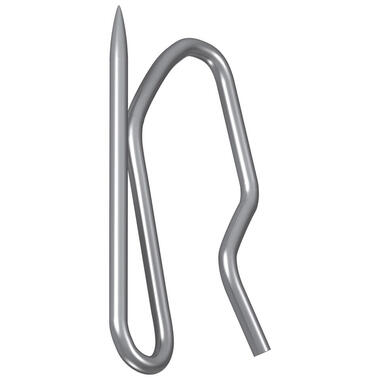 Gordijn insteekhaken groot - 25 stuks