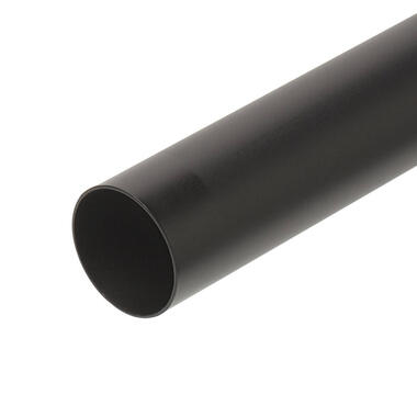 Gordijnroede 200cm zwart metaal - Ø28mm (1209049) product
