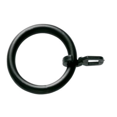 12 Ringen Ø16mm - zwart - Leen Bakker
