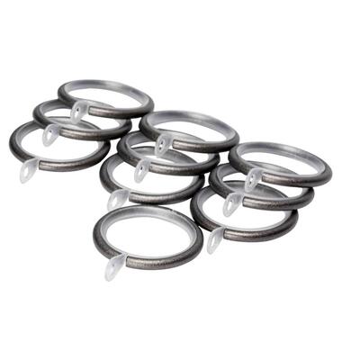 10 Ringen + Inlage Ø20mm - antraciet product