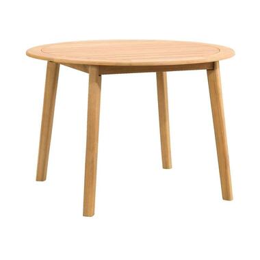 Le Sud tafel Dijon - acacia - 110x110x77 cm - Leen Bakker
