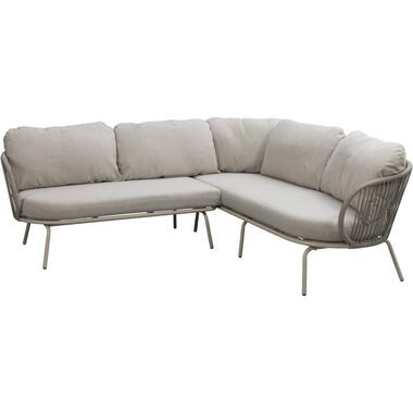 Leen Bakker Loungehoekbank Fermo - zand -75x215x81 cm