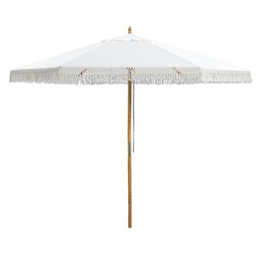 Le Sud houtstok parasol Provence - ecru - ?250 cm - Leen Bakker