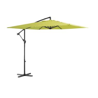 Le Sud freepole parasol Brava - lime - Ø250 cm - Leen Bakker