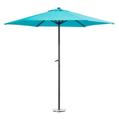 Le Sud parasol Dorado - aqua blauw - Ø300 cm - Leen Bakker
