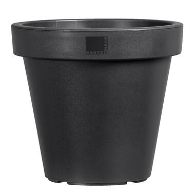 Bloempot Finn - zwart - 90% gerecycled kunststof - ø30 cm product