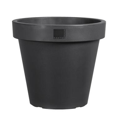 Bloempot Finn - zwart - 90% gerecycled kunststof - ø40 cm product