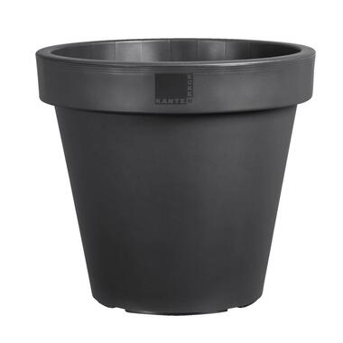 Bloempot Finn - zwart - 90% gerecycled kunststof - ø50 cm product