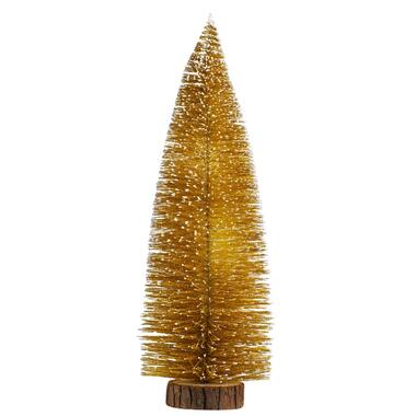 Kerstboom - goudkleurig - 40x?14 cm - Leen Bakker