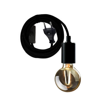 Hanglamp Lima - zwart - 175 cm - Leen Bakker