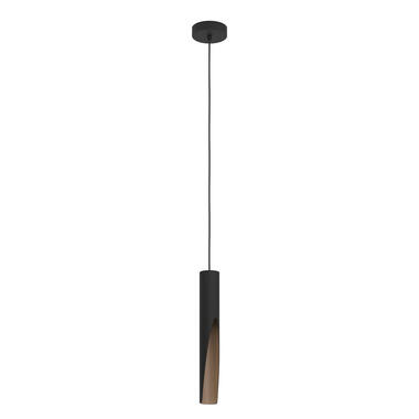 EGLO Barbotto hanglamp - GU10 - Zwart, bruin product