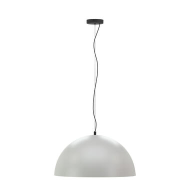 EGLO Gaetano 1 Hanglamp E27 Ø 53,5 cm Grijs Wit Leen Bakker