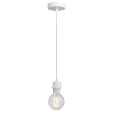 Pendel hanglamp wit E27 met schroefdraad voor kap 100 cm - Leen Bakker