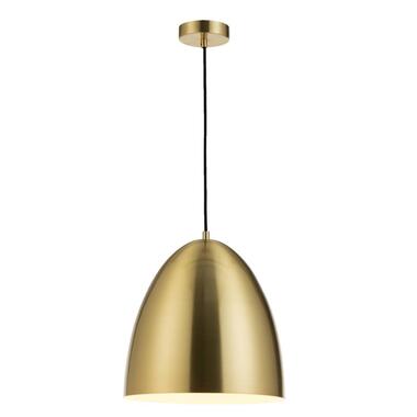 Hanglamp Quinnty E27 goud 120xØ30 cm - Leen Bakker