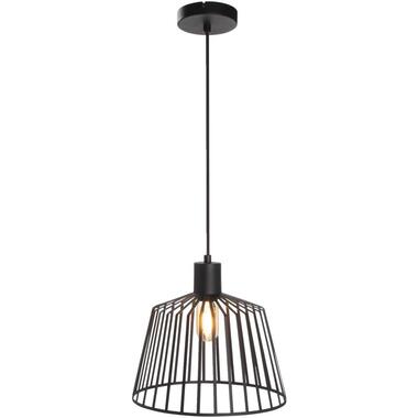 Hanglamp Fynn zwart metaal E27 150xØ30 cm product