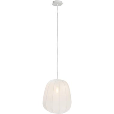 Hanglamp Fenne - wit metaal - E27 - 150xØ35 cm product