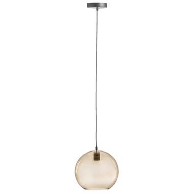 Hanglamp Milaan - bruin - ?28x27 cm - Leen Bakker