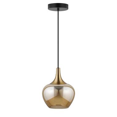 Hanglamp Lola - amber metaal/glas - 150xØ19 cm product