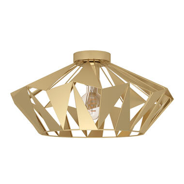 EGLO Carlton Plafondlamp E27 Ø 47 cm Goud Staal Leen Bakker