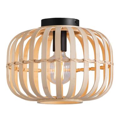 Plafondlamp Asher naturel E27 23xØ33 cm - Leen Bakker