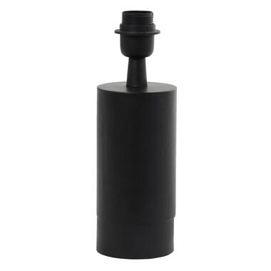 Voet Tafellamp Tarun - metaal - zwart - 10x27 cm - Leen Bakker