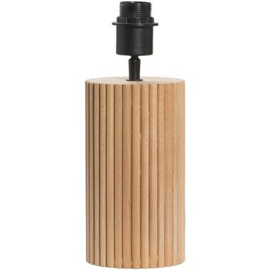 Lampvoet Riv - naturel hout - E27 - 31xØ12 cm product