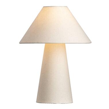 Leen Bakker Tafellamp Skye - beige - Ø30 x 40 cm