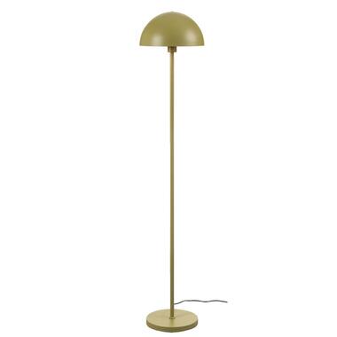 Vloerlamp Yuki E27 - groen metaal - 150xØ30 cm - Leen Bakker