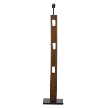 Voet vloerlamp Jakarta - naturel - 132x30x30 cm - Leen Bakker