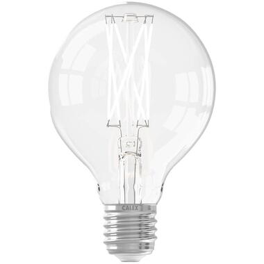 Calex LED-langfilament globelamp GLB80 - transparant - E27 - Leen Bakker