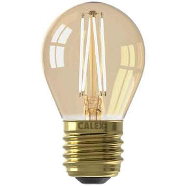 Calex LED-kogellamp - goudkleur - E27 - 3,5W - Leen Bakker