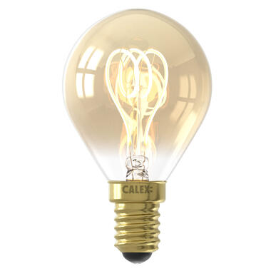 Calex LED-kogellamp 3 - goudkleur - E14 - Leen Bakker