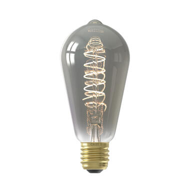 Calex LED-rustieklamp - titaniumkleur - E27 - Leen Bakker