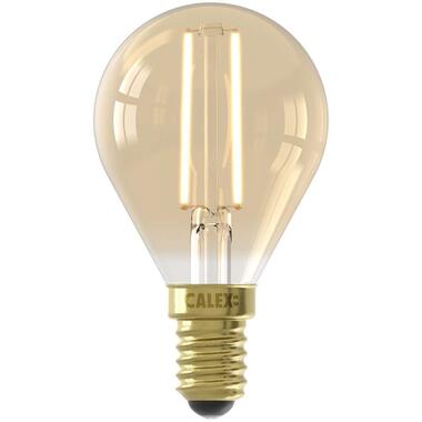 Calex LED-kogellamp - goudkleur - E14 - Leen Bakker