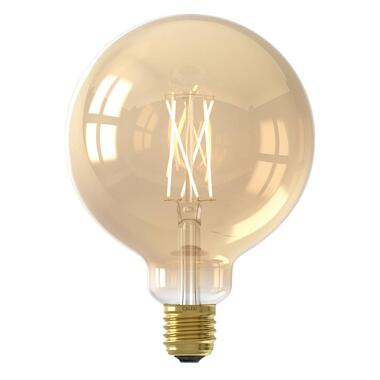 Calex Smart LED-globelamp G125 - goudkleurig - 7W - Leen Bakker