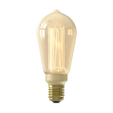 LED Rustieklamp goudkleurig E27 Leen Bakker